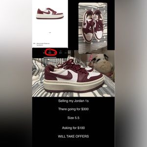 JORDANS!! Only work a hand full of times perfect condition!